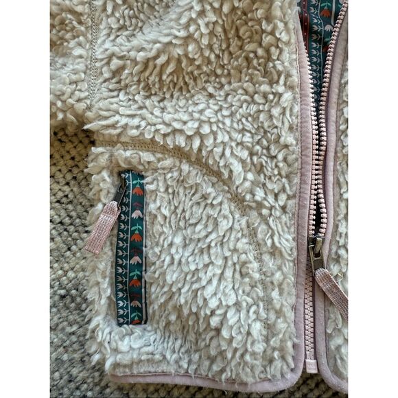 Patagonia 12-18 Months Baby Girl Retro X Fleece Hooded Jacket - Picture 4 of 6